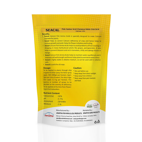 Janatha Agro-Seacal - Calcium Fish Amino Acid Complex (Ca - 10%)